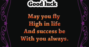 Good luck quotes for him